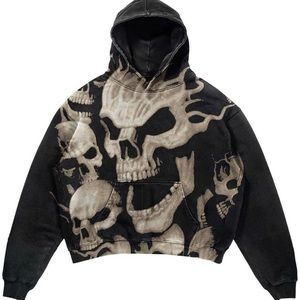 skull hoodie